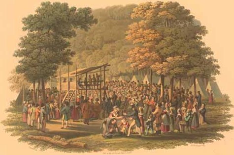 1819 Methodist Camp Meeting.